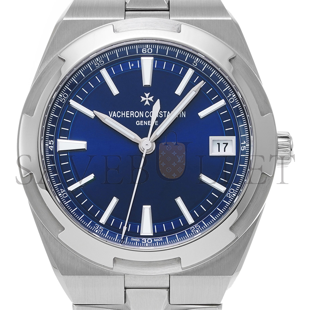 vacheron Co*sta*t*n overseas blue dial watch 4500v/110a-b128